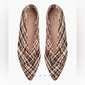 Call It Spring “Milliee” patterned weave ballerinas